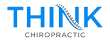 The Think Chiropractic website scrolling logo
