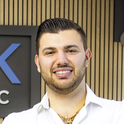 A headshot of Dr. Anthony Barbati, a chiropractor at Think Chiropractic